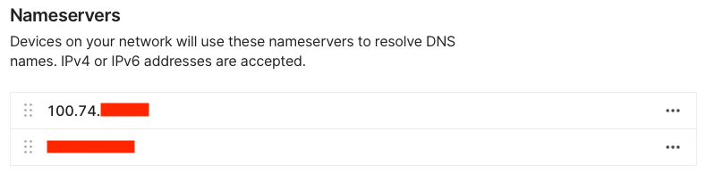 My Tailscale DNS Configuration